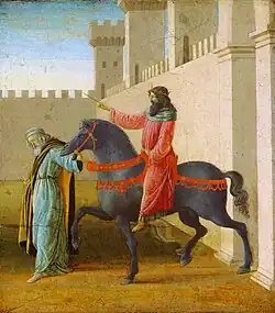Sandro Botticelli, The Triumph of Mordecai, 1475