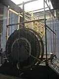 Original mechanism of the clock