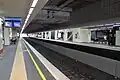 Outbound view from Box Hill platform 4 facing towards platforms 1–3