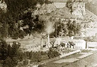 Image 1Pierre Brandenbourg: Early photograph of Brasserie Clausen (1865) (from Culture of Luxembourg)