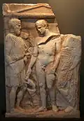 Grave stele