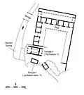 The Π-shaped stoa at Brauron