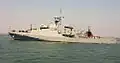 Amazonas entering Goa Harbour during IBSAMAR 2016.
