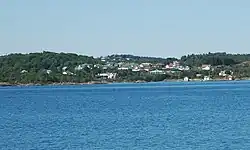 View of the village