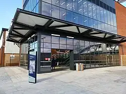 Western entrance
