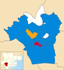 2006 results map