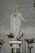 Statue of Notre-Dame de Recouvrance by Yves Collet