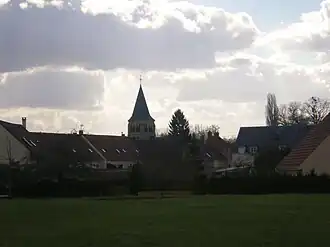 A general view of Breuil-le-Sec