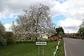 Entering Moreton village
