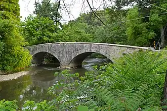 Pre-Civil War Bridge between Guilford and Hamilton Townships