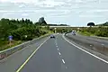 The M9 motorway passes through the area