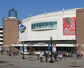 Providence Bruins vs Bridgeport Sound Tigers at the Total Mortgage Arena