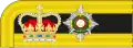 1856 to 1867 colonel's collar rank insignia