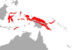 Map of range