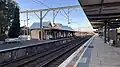 Northbound view on Platform 1