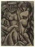 Composition with Four Figures, 1910