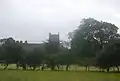 View of the castle from Coltsford Common