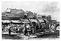 Fish Market at Bucharest by Amadeo Preziosi, 1869