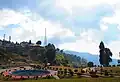 View of the Buddha Park