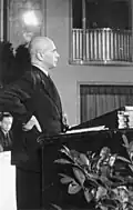 Kaiser at the East German CDU convention, 1947