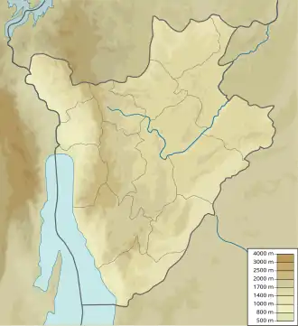 Commune of Ntega is located in Burundi