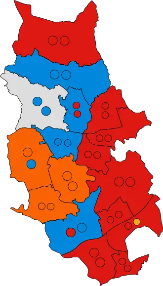 2022 results map