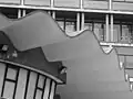 Wavy concrete canopy by Arup