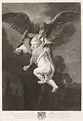 Die Entführung des Ganymed, by Christian Gottfried Schultze, c. 1780