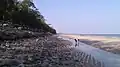 Hat Cha-am at low tide