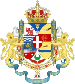 Coat of arms of Italian East Africa from 1938 to 1941.
