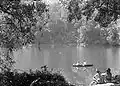 Lake Telaga Hideung on Java, close to where Hella Haasse grew up as a child and which prominently features in her debut book Oeroeg.