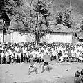 Staged battle in Tenganan