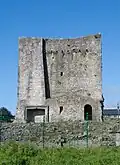 tower at the south-east corner of the cloister which was erected after the priory was dissolved