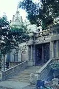 The main entrance of the palace