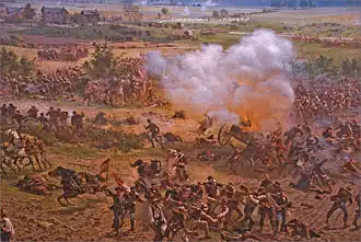 Caisson exploding