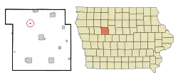 Location of Jolley, Iowa