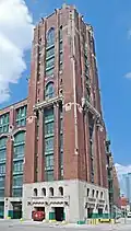 Corner tower