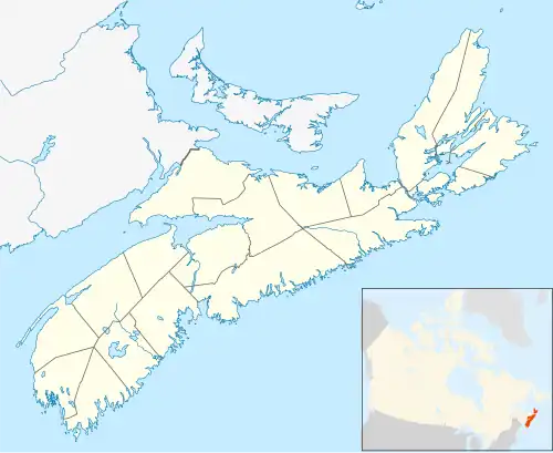 HMCS Protector is located in Nova Scotia