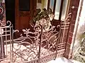 Villa Mariani, cancelletto, Bordighera