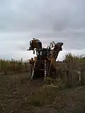 A stationary harvester, 2007