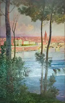 Painting of Toulouse in the Council Chamber