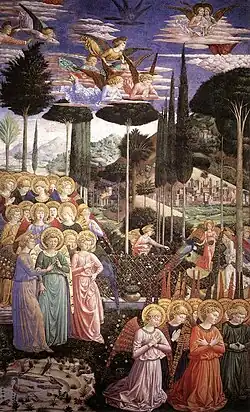 Angels in Adoration (left)