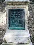 Coleman's grave on Capri
