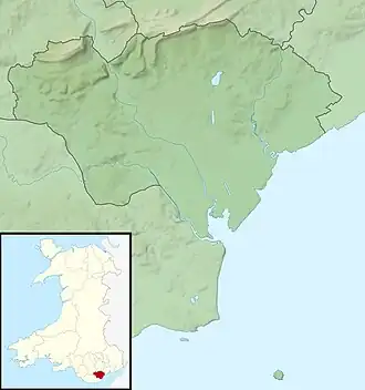 Whitchurch Library is located in Cardiff