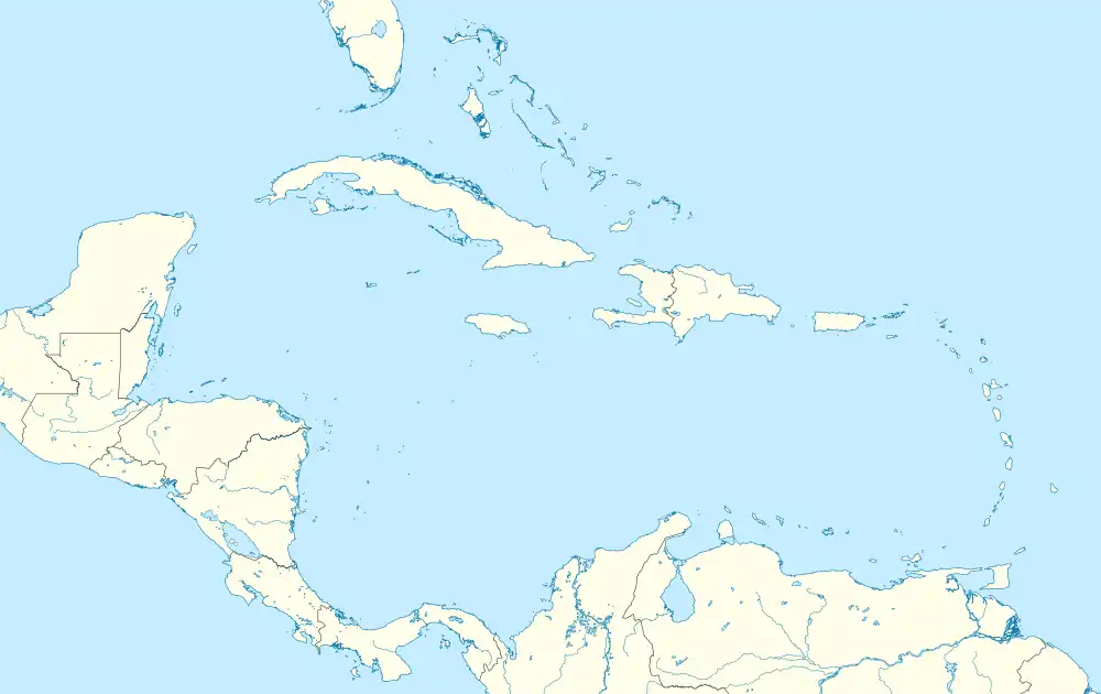 UEC European Track Championships is located in Caribbean