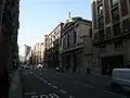 The street between Carrer de Mallorca and Carrer de Provença