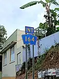 PR-159 east approaching PR-164 intersection in Barrio Pueblo, Corozal
