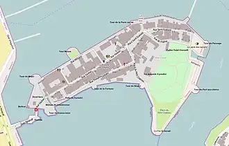 Map of the city.