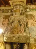 Frescoed interior