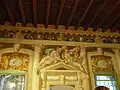 Frescoed interior